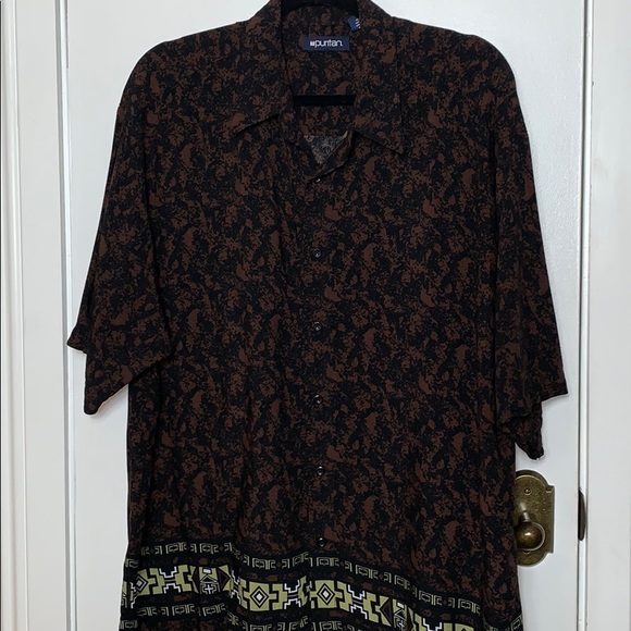 Puritan Other - Puritan men’s button down camp shirt size XL